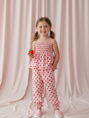 Berry Breezy Coord Set