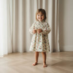 Boho Bloom A-Line Dress