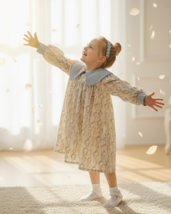 Vintage Rosebud Manor Dress