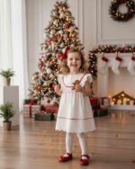 Delicate Lace & Bow Summer Dress