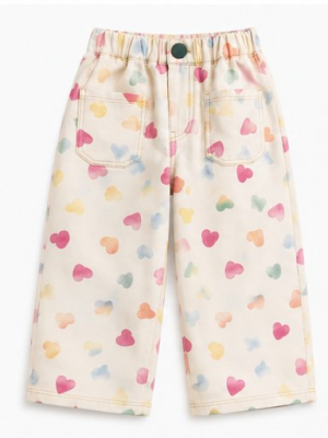 KIKO Colourful Hearts Barrel Jeans