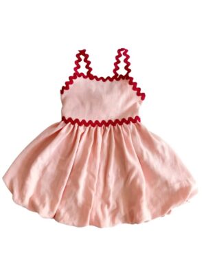 Rosie Wavy Bow Dress